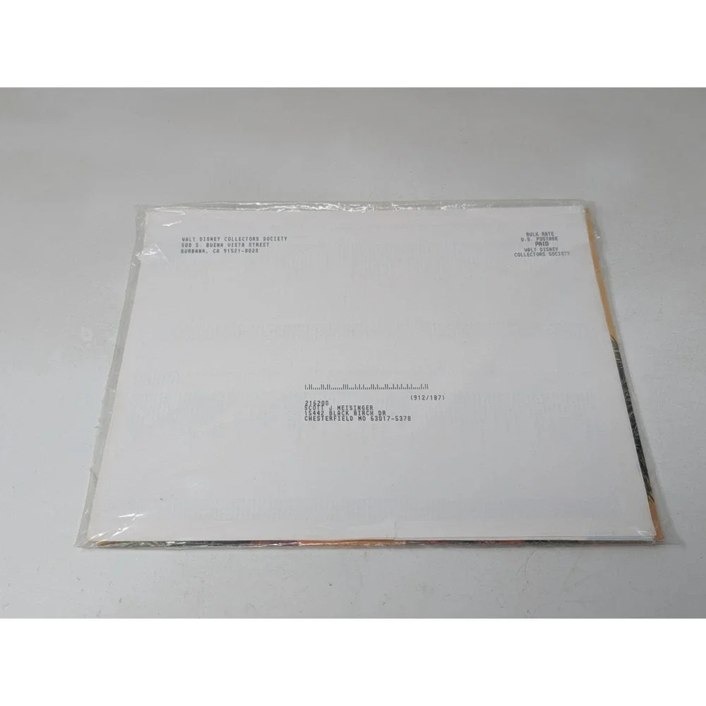 Walt Disney Collectors Society WDCC Sketches Magazine V6 N4 1998 90s NEW SEALED